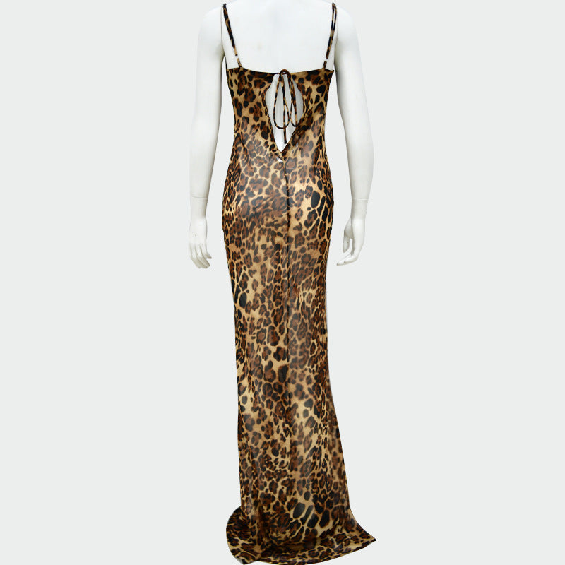 Robe Léopard – Féline de Nuit & Audace Magnétique⚡