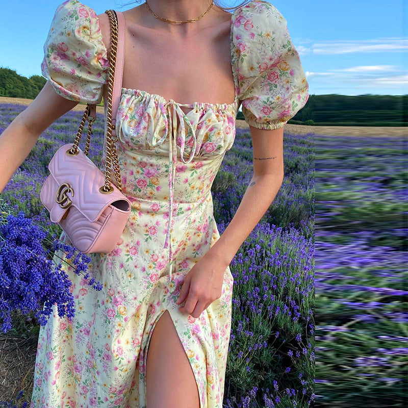 Robe Longue Fleurie – Romance d’Été & Élégance Féminine 🌺