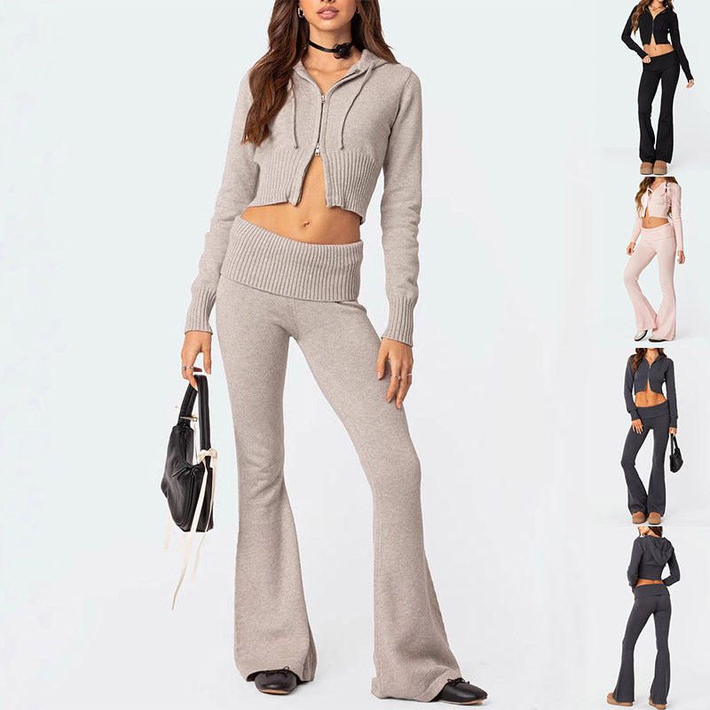 Ensemble Tricoté – Capuche Douce & Flow Urbain ️🌟