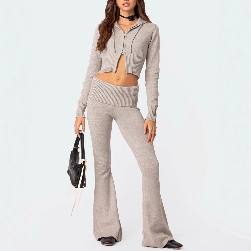 Ensemble Tricoté – Capuche Douce & Flow Urbain ️🌟