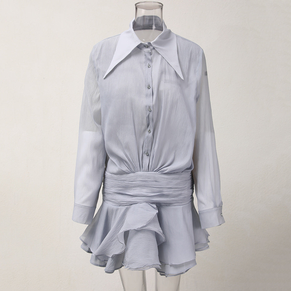 Robe Feuille de Lotus – Vagues Douces & Liberté Bohème🌸