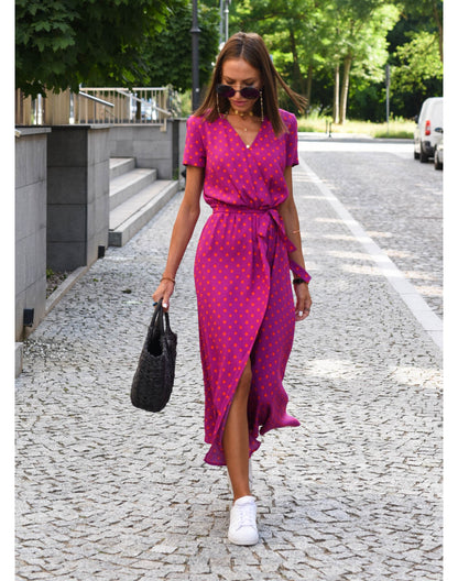 Robe de Plage – Fleurs Solaires & Esprit Bohème🌸