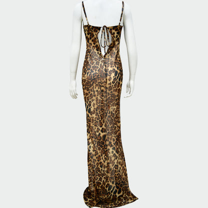 Robe Léopard – Féline de Nuit & Audace Magnétique⚡