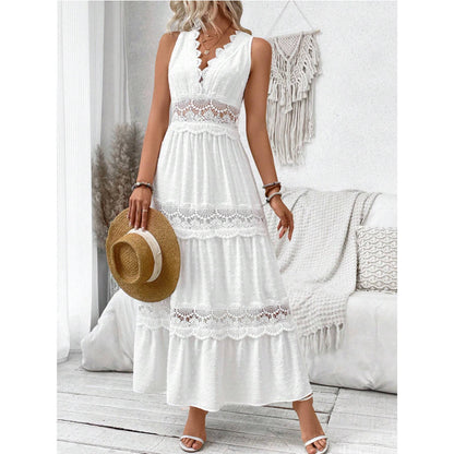 Robe Dentelle – Décolleté V & Élégance Éternelle🌹