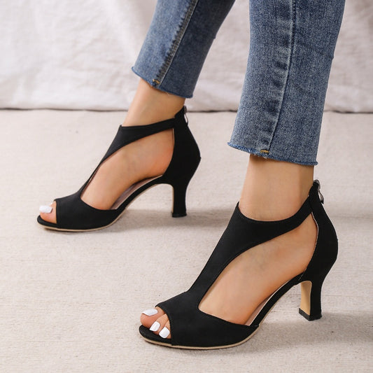Sandales à Talons – Éclat Nocturne & Audace Féminine 👠
