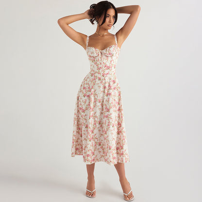 Robe Bord de Mer – Nœuds Croisés & Liberté d’Été🌅