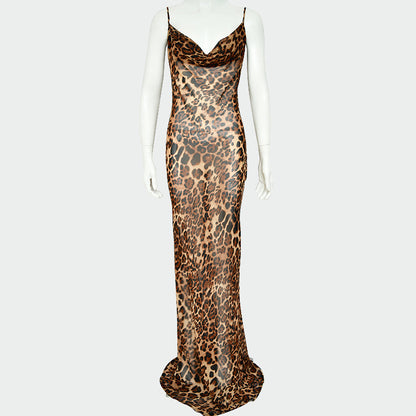 Robe Léopard – Féline de Nuit & Audace Magnétique⚡