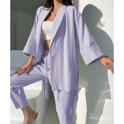 Chemise Ample – Douceur Unie & Flow Décontracté✨