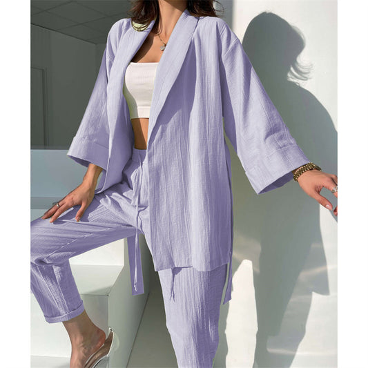 Chemise Ample – Douceur Unie & Flow Décontracté✨