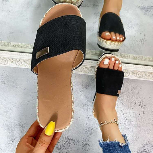 Sandales Compensées – Été XXL & Liberté Assumée💖