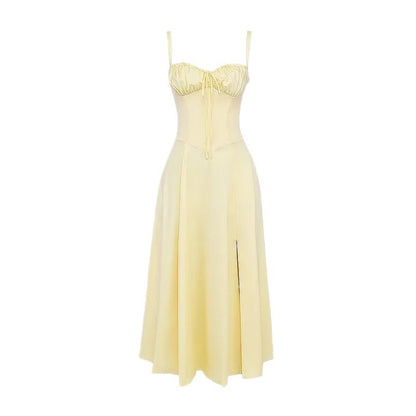 Robe Bord de Mer – Nœuds Croisés & Liberté d’Été🌅