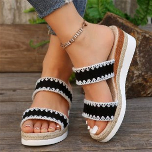 Sandales Tressées – Âme Bohème & Évasion d’Été🌺