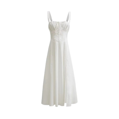 Robe Bord de Mer – Nœuds Croisés & Liberté d’Été🌅