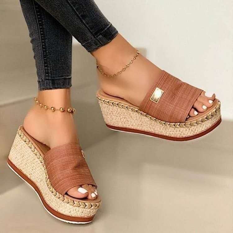 Sandales Compensées – Été XXL & Liberté Assumée💖