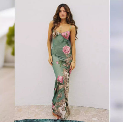 Robe Camisole – Décolleté V & Élégance Sans Effort 🌸