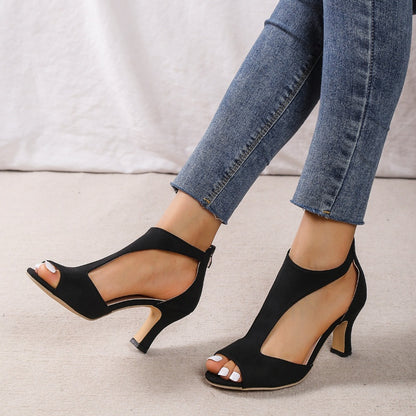Sandales à Talons – Éclat Nocturne & Audace Féminine 👠
