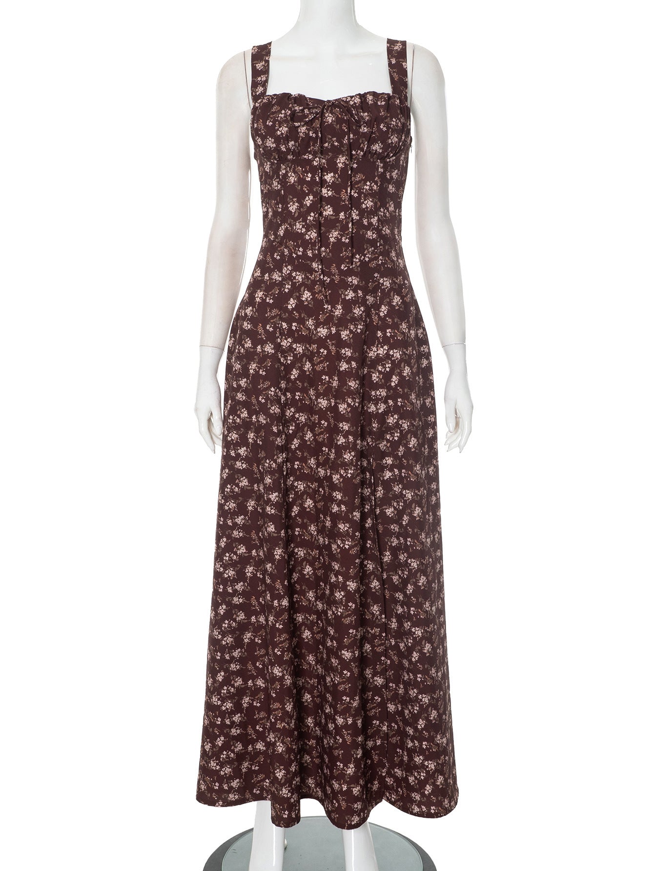 Robe Fleurie – Dos Nu Envoûtant & Allure Éclatante⭐️