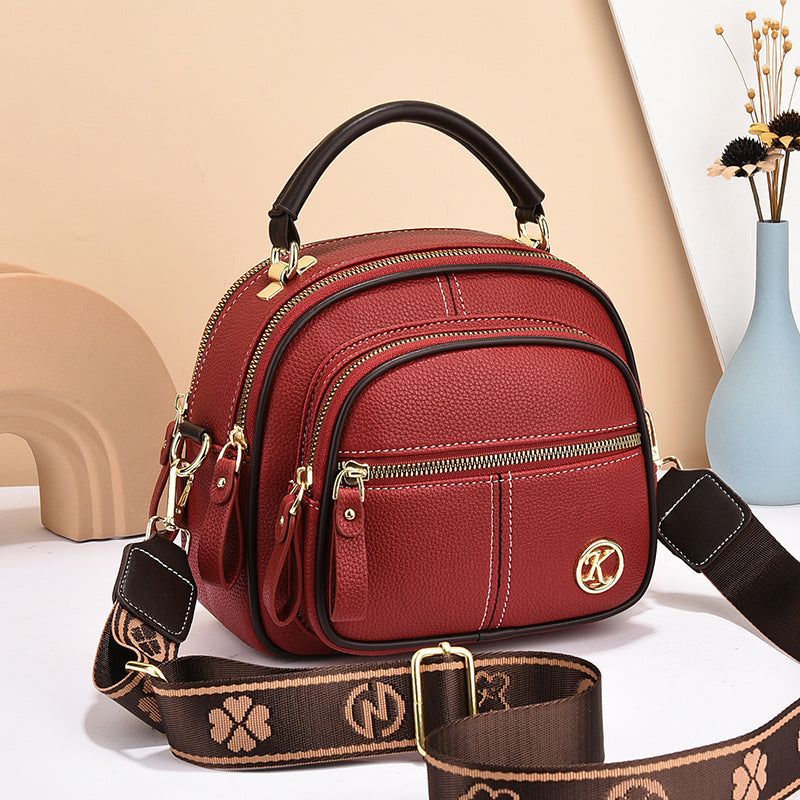 Sac Bandoulière – Zips Multiples & Chic Nomade ✨