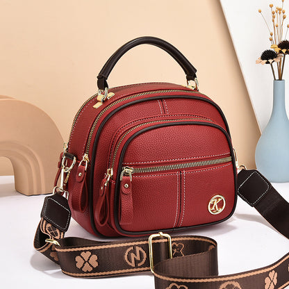Sac Bandoulière – Zips Multiples & Chic Nomade ✨
