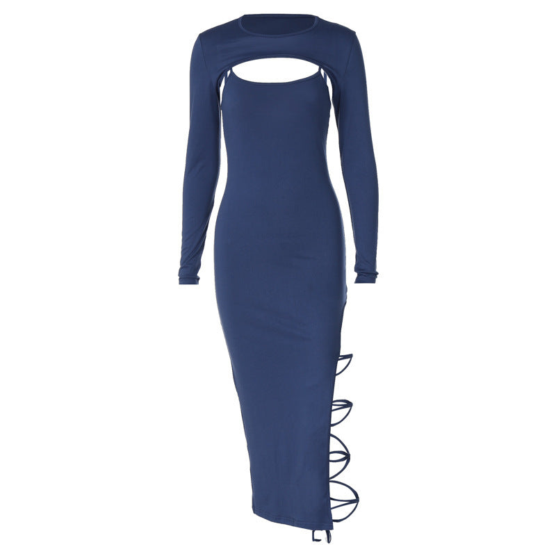 Ensemble Fendu – Manches Longues & Liberté Bohème👗