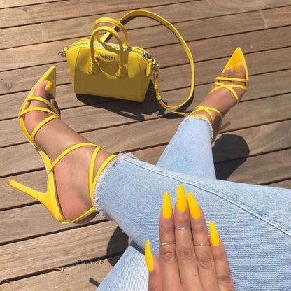 Sandales À Talons – Élégance Suspendue & Liberté Bohème💃
