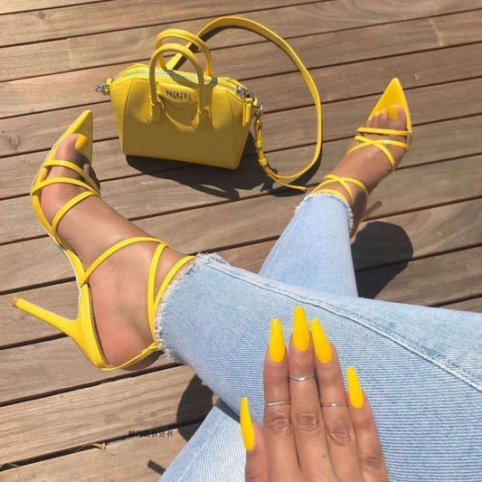 Sandales À Talons – Élégance Suspendue & Liberté Bohème💃
