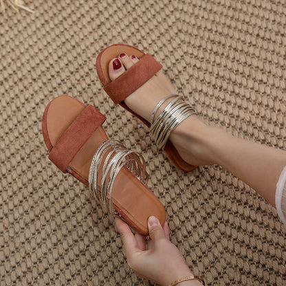 Sandales Épure – Minimalisme Coréen & Douceur Quotidienne🌙