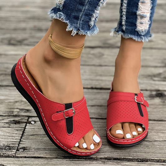 Mules Bouclées – Chic Nomade & Légèreté d’Été ️🌼