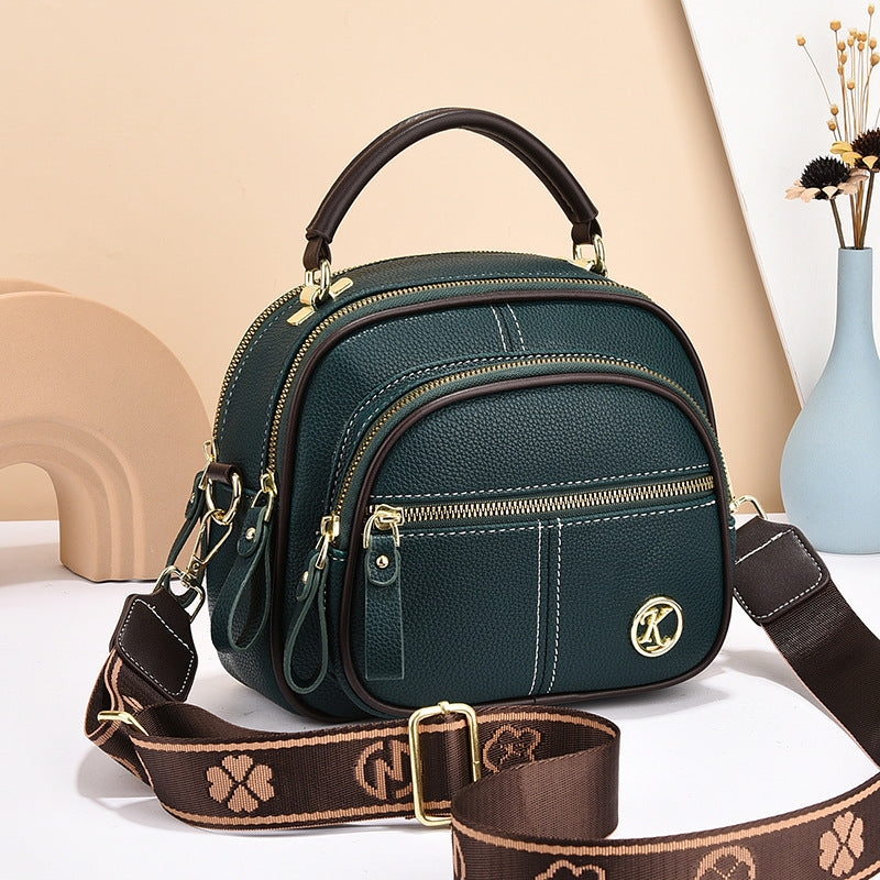 Sac Bandoulière – Zips Multiples & Chic Nomade ✨
