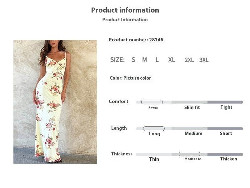 Robe Camisole – Décolleté V & Élégance Sans Effort 🌸