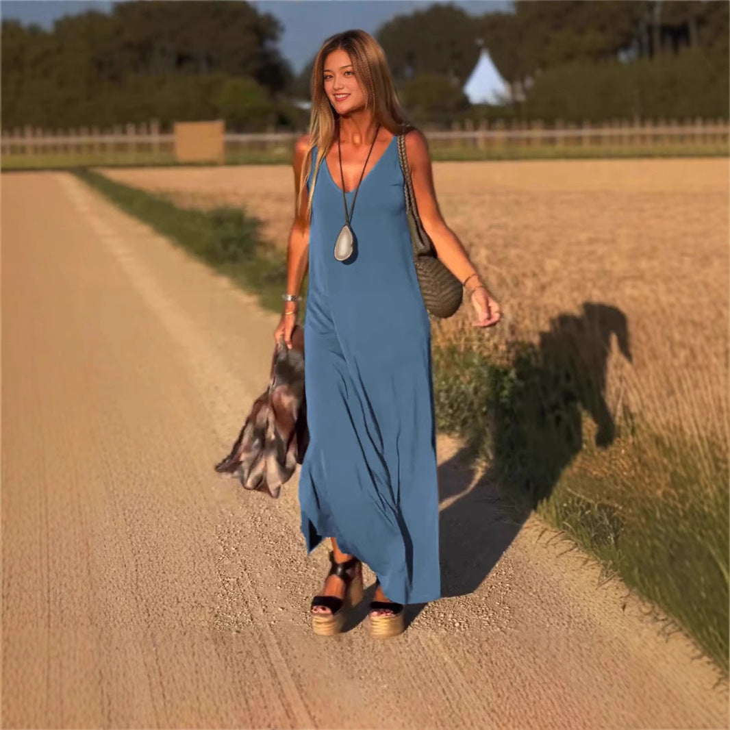 Robe Décolleté – Lignes Sensuelles & Éclat d’Été🌞