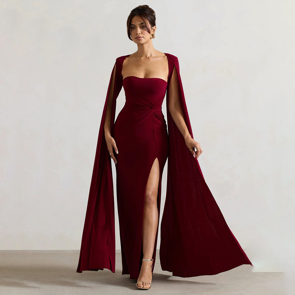 Robe Col Carré – Fente Élégante & Liberté d’Été🍹