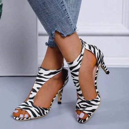 Sandales à Talons – Éclat Nocturne & Audace Féminine 👠