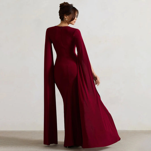 Robe Col Carré – Fente Élégante & Liberté d’Été🍹