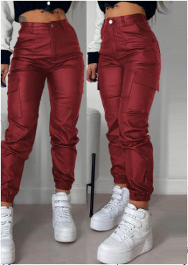 Pantalon Zippé – Plis Modernes & Allure Rebelle ✨