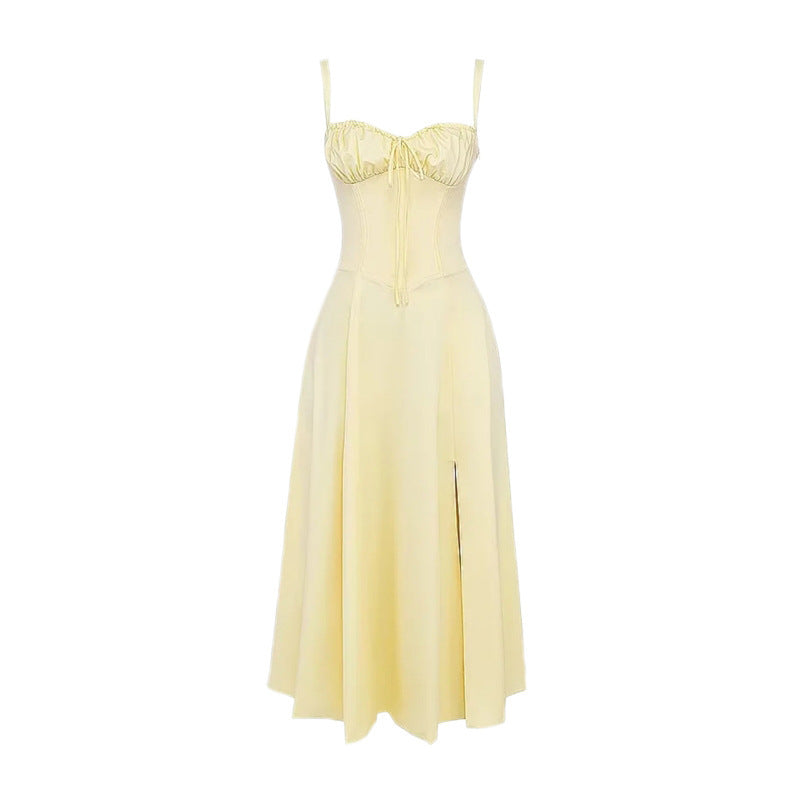 Robe Bord de Mer – Nœuds Croisés & Liberté d’Été🌅
