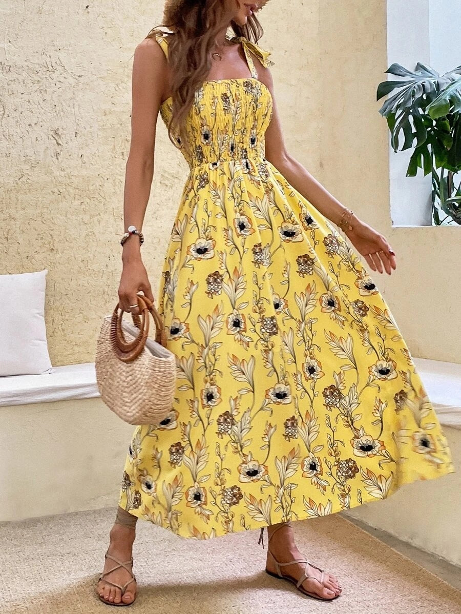 Robe Slim – Été Radieux & Liberté Sans Manches ☀️