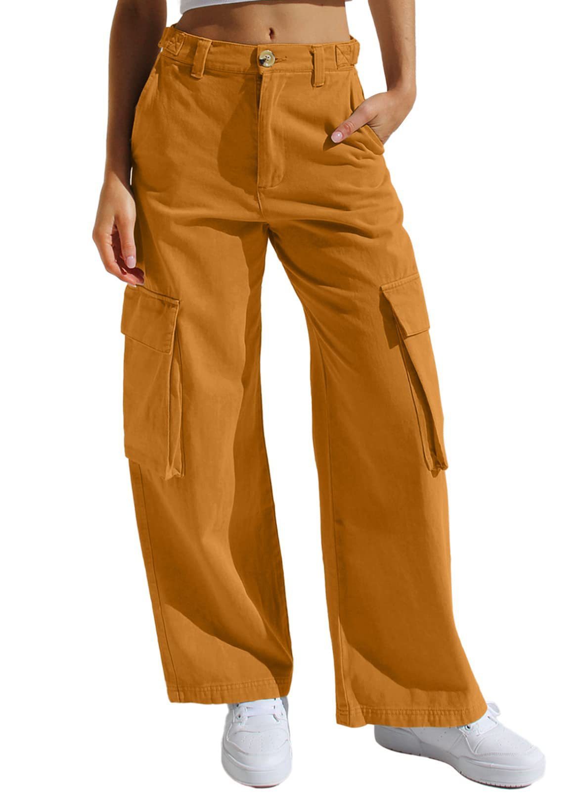 Pantalon Denim – Poches & Liberté Décontractée☀️
