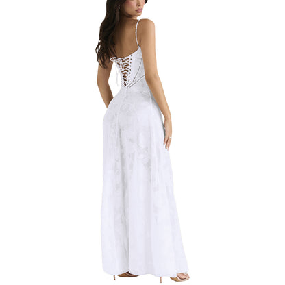 Robe Dentelle – Épure d’Été & Élégance Nocturne🖤