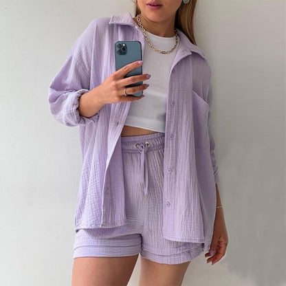 Ensemble Chambray – Printemps Libre & Flow Casual💕