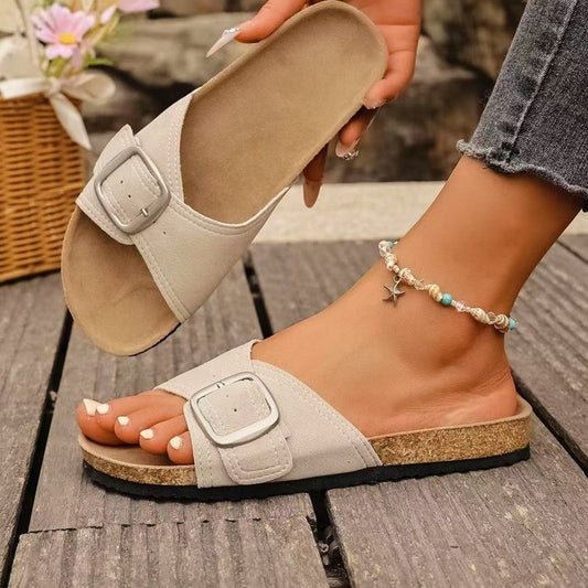 Sandales City Chic – Pas Léger & Boucle de Caractère🌼