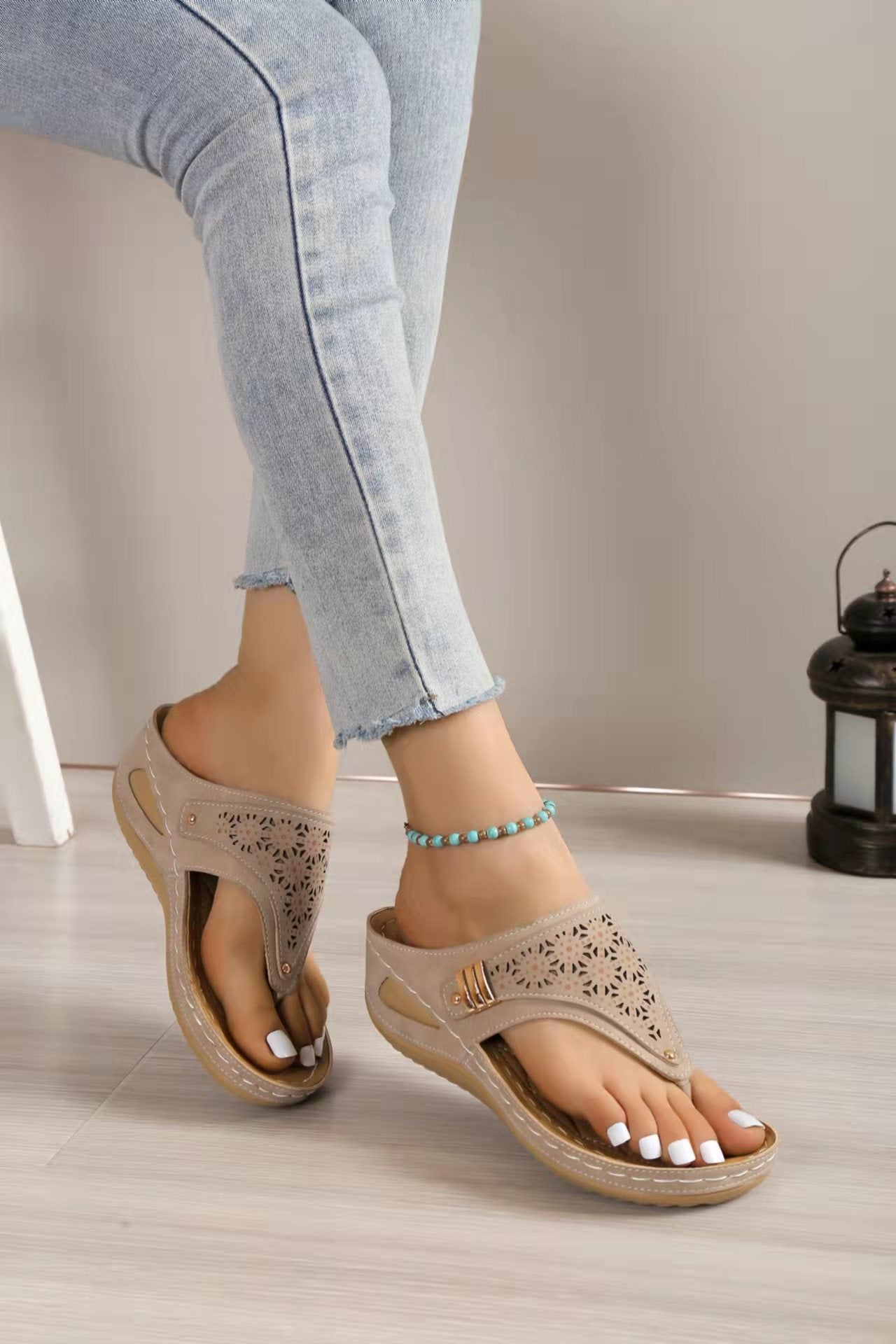 Sandales Compensées – Allure Romaine & Soleil Éternel☀️
