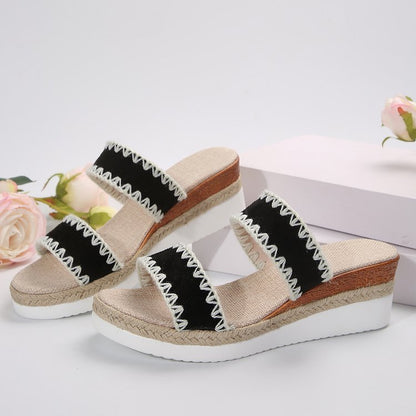 Sandales Tressées – Âme Bohème & Évasion d’Été🌺