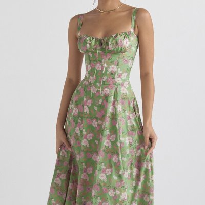 Robe Bord de Mer – Nœuds Croisés & Liberté d’Été🌅