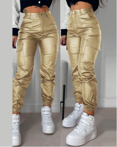 Pantalon Zippé – Plis Modernes & Allure Rebelle ✨