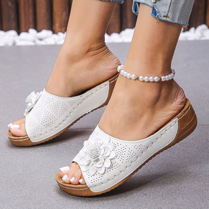 Sandales à Talons Fleuries – Douceur Estivale et Liberté en Fleurs🌞