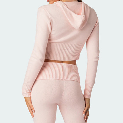 Ensemble Tricoté – Capuche Douce & Flow Urbain ️🌟