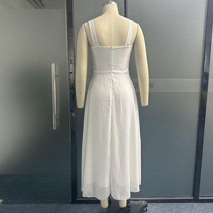 Robe Carré – Taille Sculptée & Élégance Effortless💫