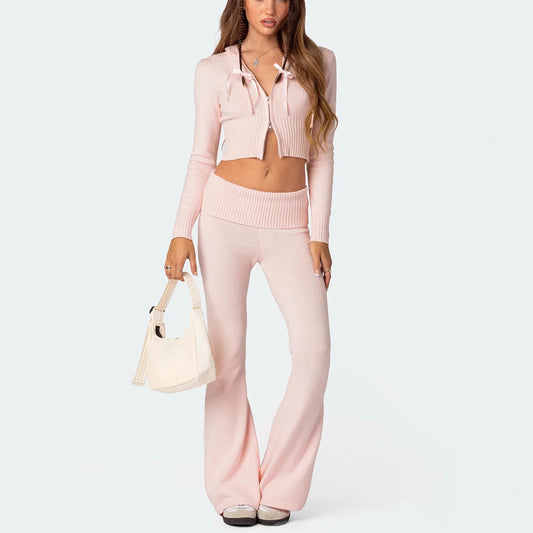 Ensemble Tricoté – Capuche Douce & Flow Urbain ️🌟