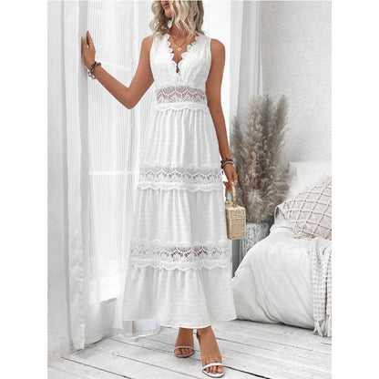 Robe Dentelle – Décolleté V & Élégance Éternelle🌹
